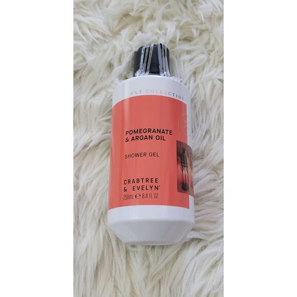 Crabtree & Evelyn Shower Gel Pomegranate & Argan Oil 8.4 Ounce New - Picture 2 of 5